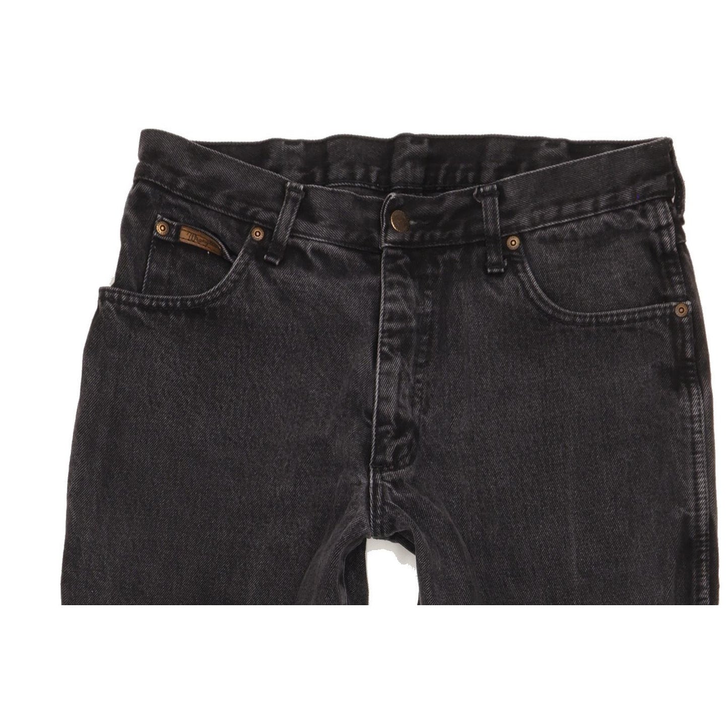 Wrangler Men Black Straight Regular Jeans W34 L29