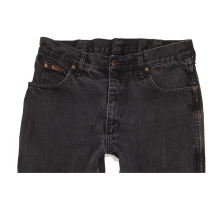 Wrangler Men Black Straight Regular Jeans W34 L29