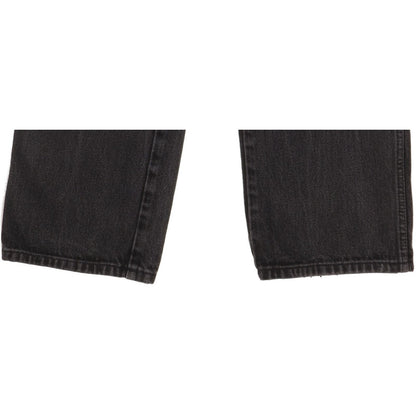 Wrangler Men Black Straight Regular Jeans W34 L29