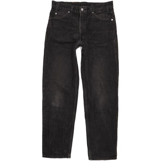 Levi's 550 Men Black Straight Relaxed Jeans W34 L32