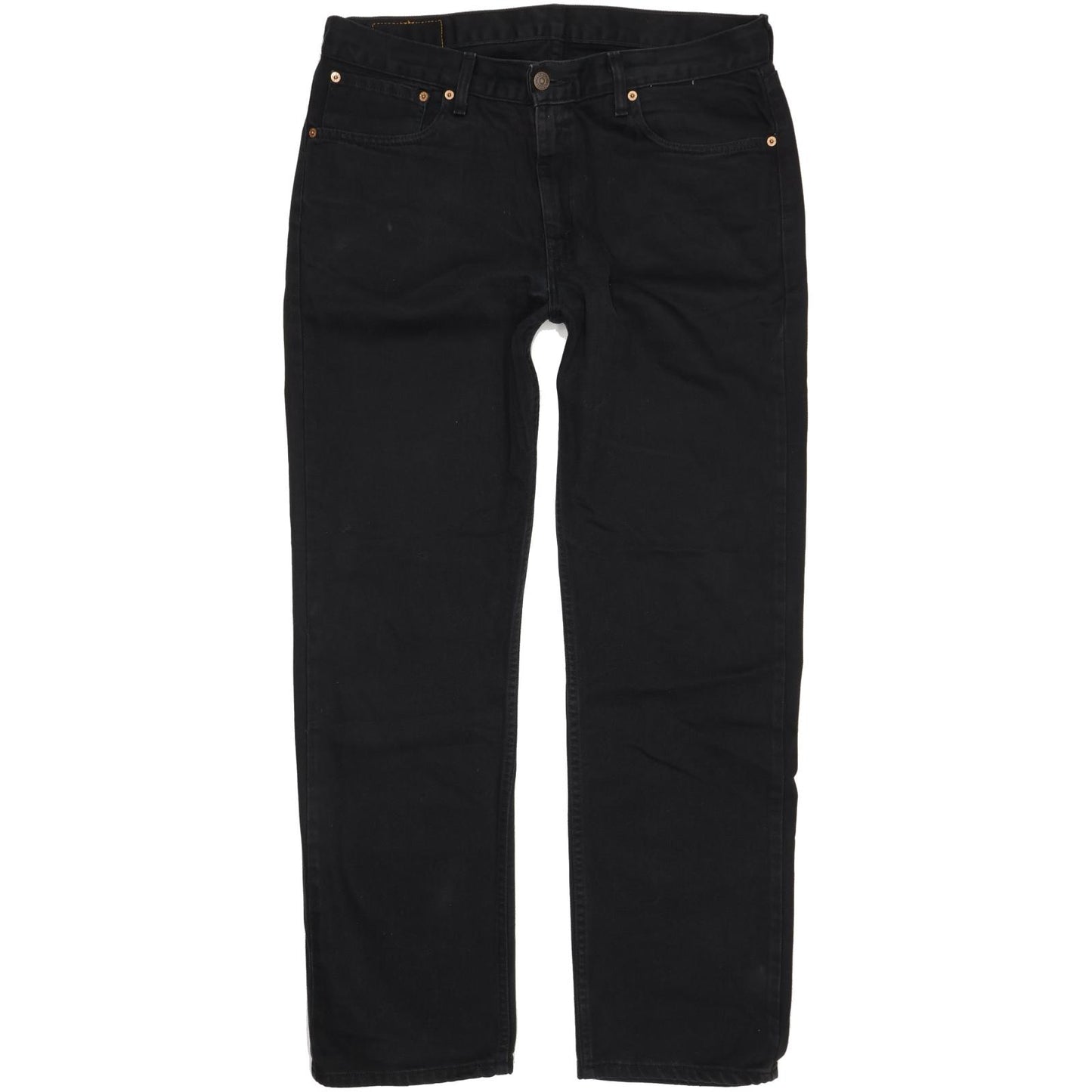 Levi's 751 Men Black Straight Regular Jeans W36 L32