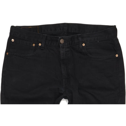 Levi's 751 Men Black Straight Regular Jeans W36 L32