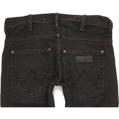Wrangler Spencer Men Black Straight Regular Jeans W31 L31