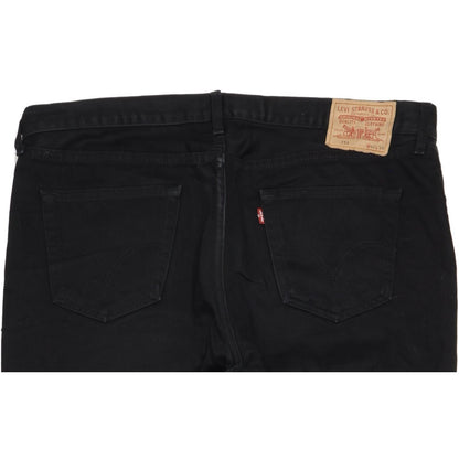 Levi's 751 Men Black Straight Regular Jeans W40 L30