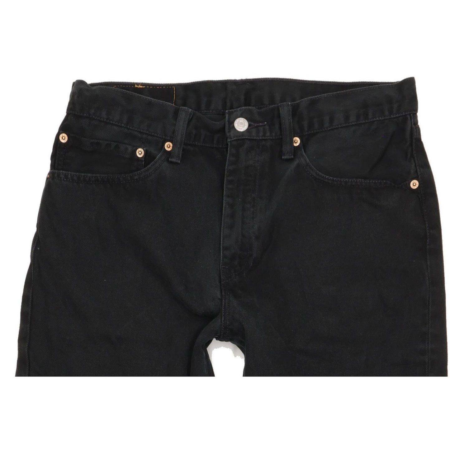 Levi's 751 Men Black Straight Regular Jeans W34 L29