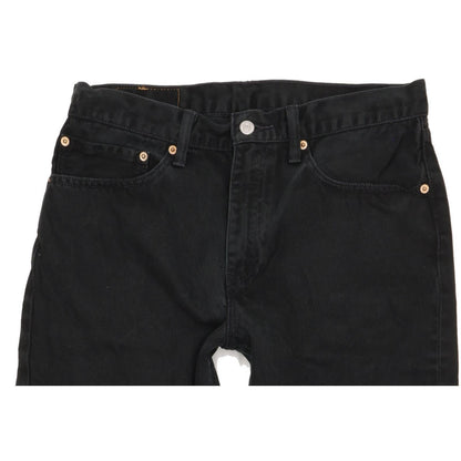 Levi's 751 Men Black Straight Regular Jeans W34 L29