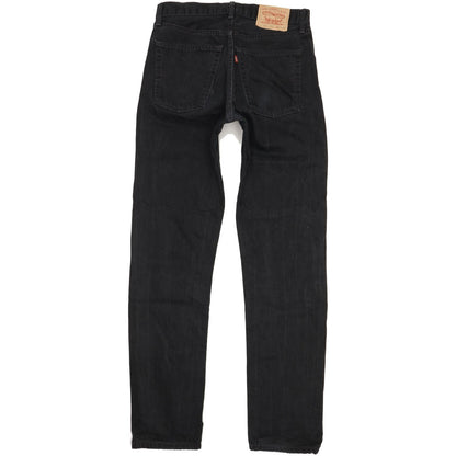 Levi's 521 Men Black Straight Regular Jeans W33 L35