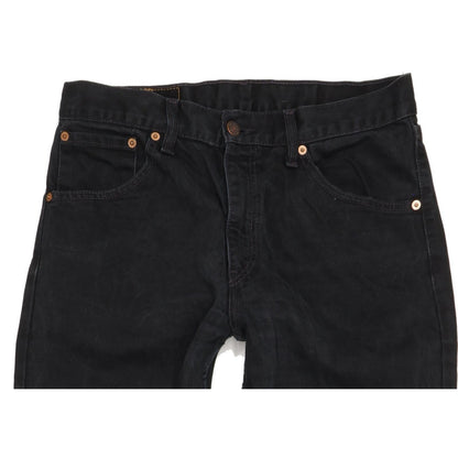 Levi's 521 Men Black Straight Regular Jeans W33 L35