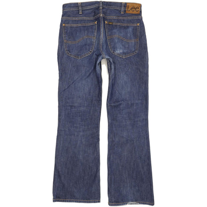 Lee Denver Men Blue Bootcut Regular Jeans W33 L30
