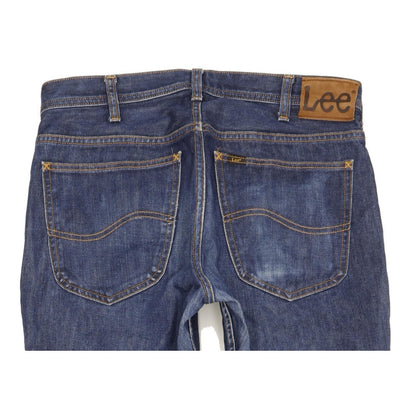 Lee Denver Men Blue Bootcut Regular Jeans W33 L30
