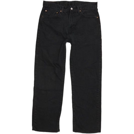 Levi's 751 Men Black Straight Regular Jeans W34 L29