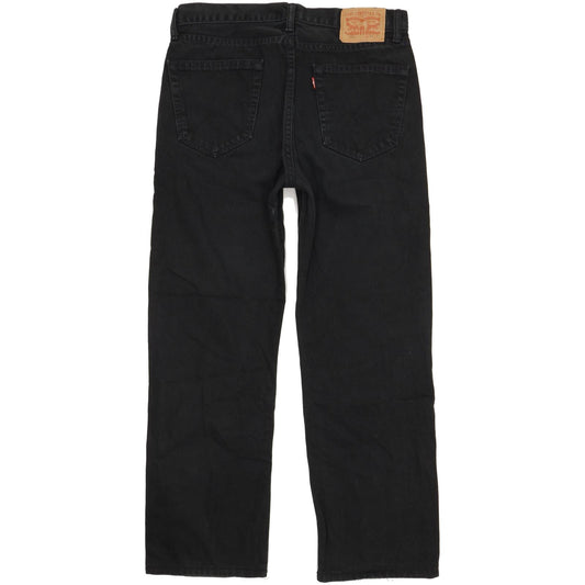 Levi's 751 Men Black Straight Regular Jeans W34 L29