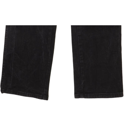 Wrangler Texas Men Black Straight Regular Stretch Jeans W33 L34
