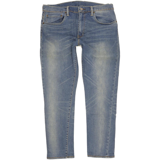 Levi's 520 Men Blue Tapered Regular Stretch Jeans W34 L28