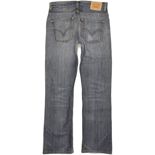 Levi's 507 Men Blue Bootcut Regular Jeans W34 L34