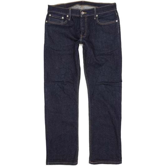 Levi's 514 Men Blue Straight Slim Stretch Jeans W34 L32