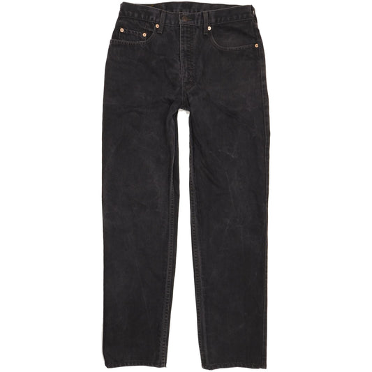 Levi's 615 Men Black Straight Regular Jeans W33 L31