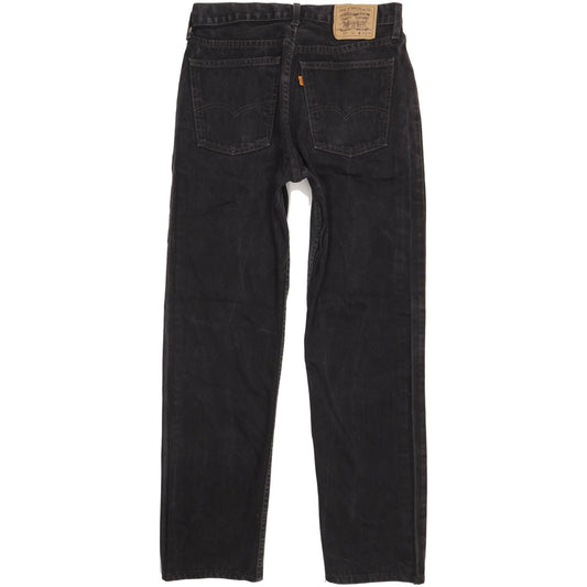 Levi's 615 Men Black Straight Regular Jeans W33 L31