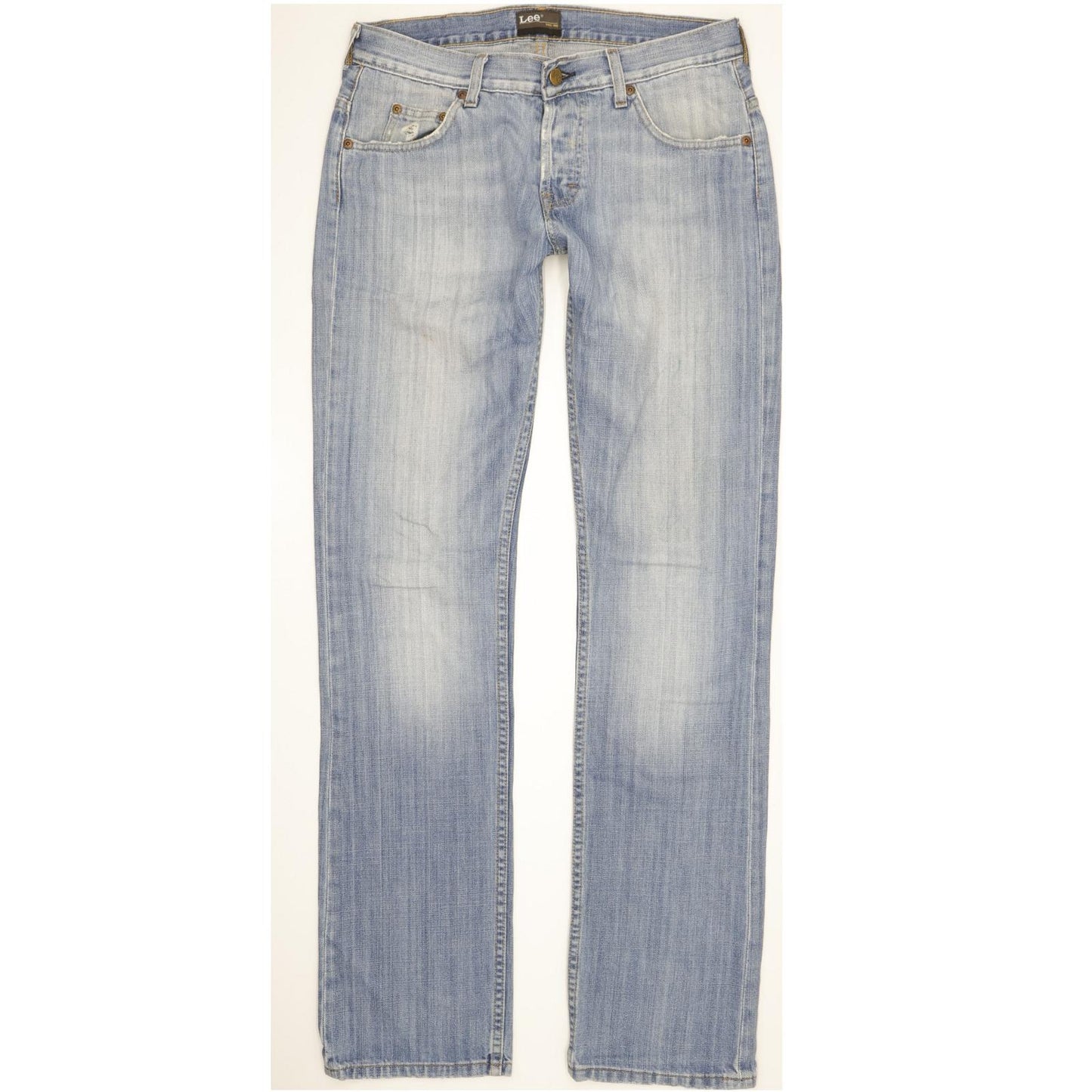 Lee Knox Men Blue Straight Regular Jeans W31 L34