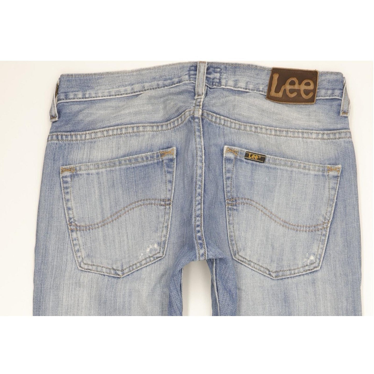 Lee Knox Men Blue Straight Regular Jeans W31 L34