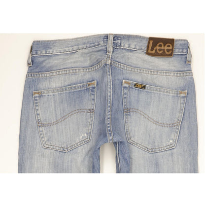 Lee Knox Men Blue Straight Regular Jeans W31 L34