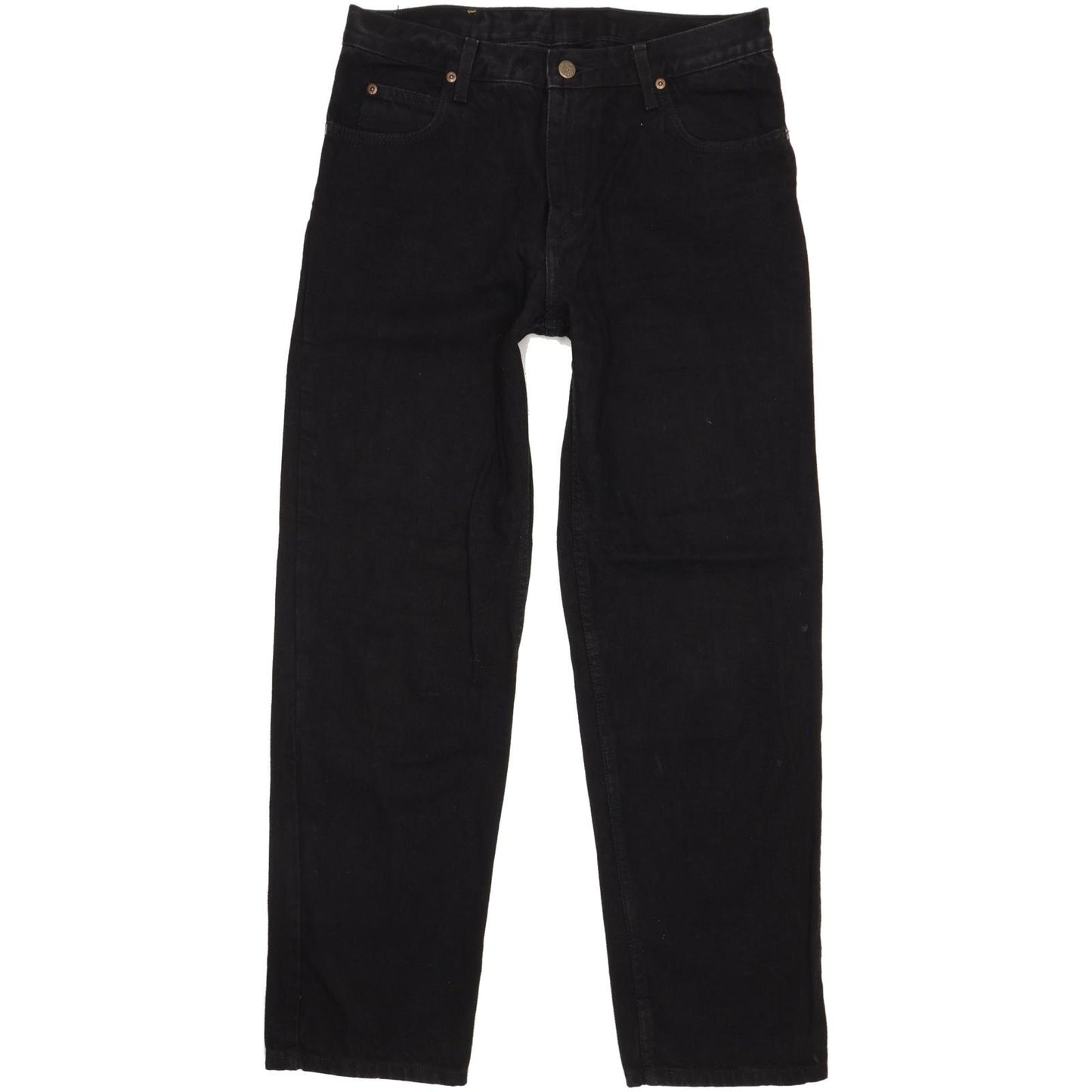 Lee Brooklyn Men Black Straight Regular Jeans W33 L30