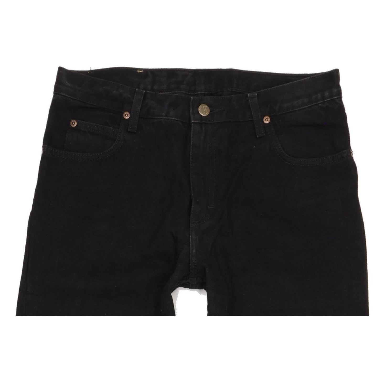 Lee Brooklyn Men Black Straight Regular Jeans W33 L30