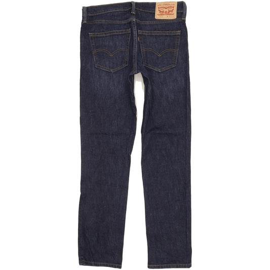 Levi's 511 Men Blue Straight Slim Stretch Jeans W32 L31
