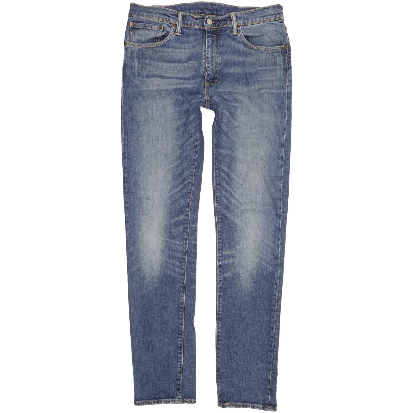 Levi's 508 Men Blue Straight Slim Stretch Jeans W33 L34