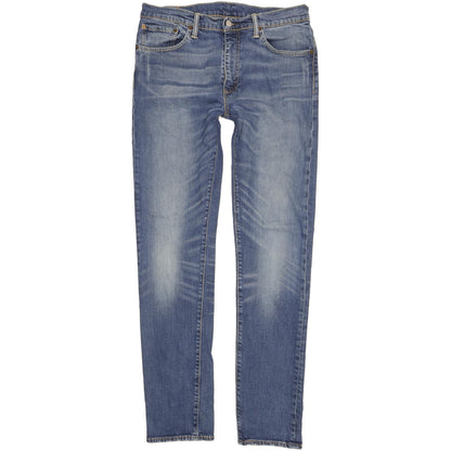 Levi's 508 Men Blue Straight Slim Stretch Jeans W33 L34