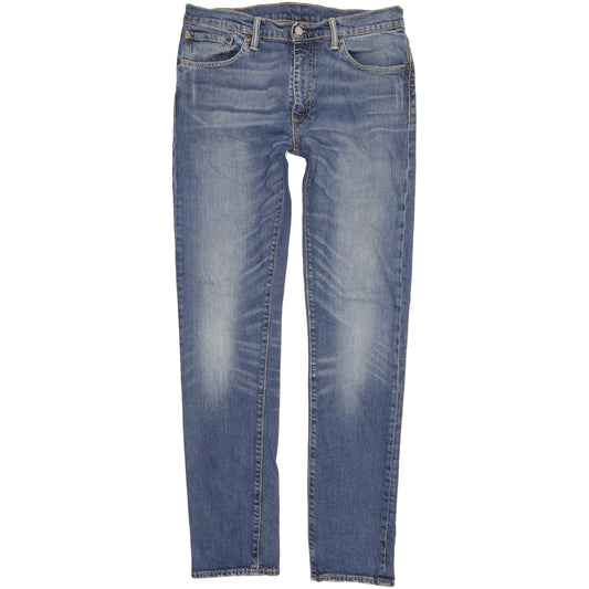 Levi's 508 Men Blue Straight Slim Stretch Jeans W33 L34