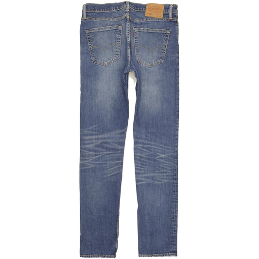 Levi's 508 Men Blue Straight Slim Stretch Jeans W33 L34