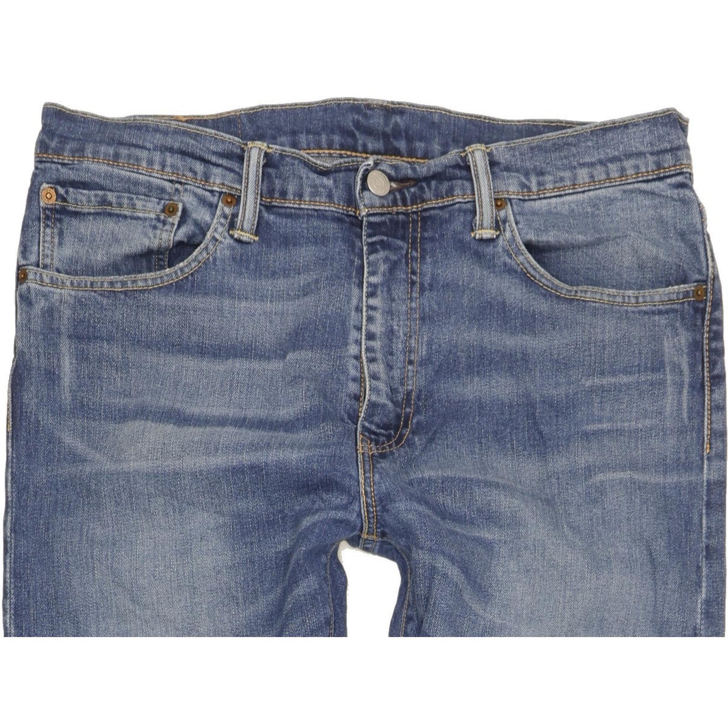 Levi's 508 Men Blue Straight Slim Stretch Jeans W33 L34