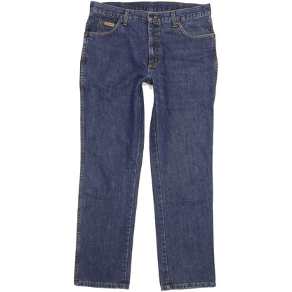Wrangler Texas Men Blue Straight Regular Jeans W36 L32