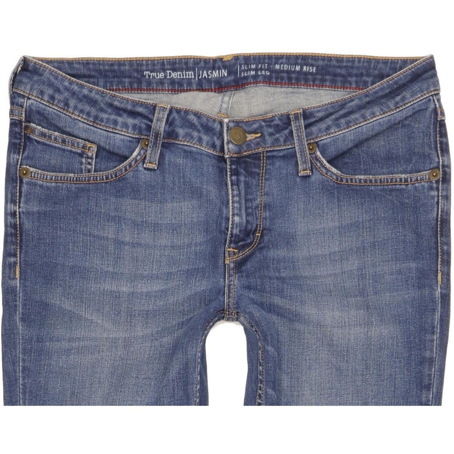 Mustang Jasmin Women Blue Skinny Slim Jeans W32 L32