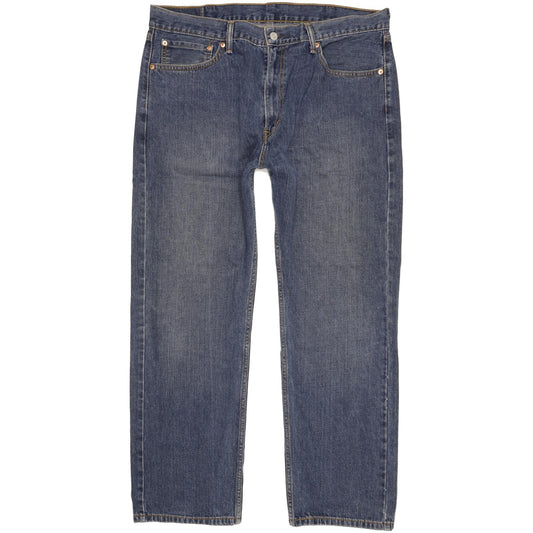 Levi's 505 Men Blue Straight Regular Jeans W38 L30