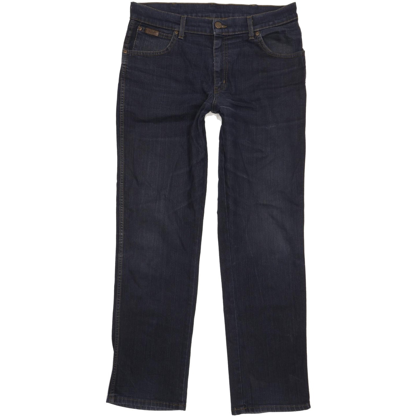 Wrangler Men Blue Straight Regular Jeans W34 L32