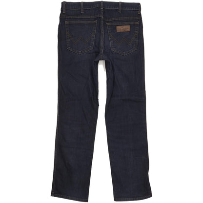 Wrangler Men Blue Straight Regular Jeans W34 L32