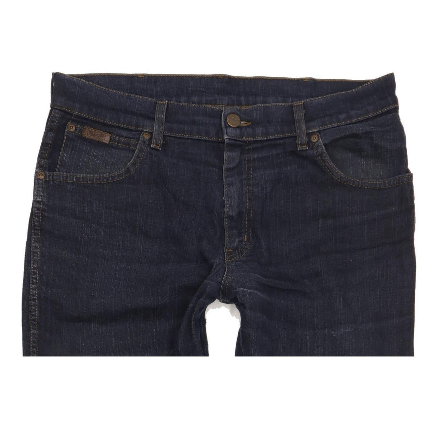 Wrangler Men Blue Straight Regular Jeans W34 L32