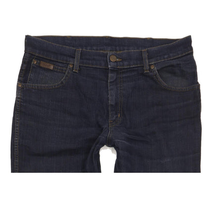 Wrangler Men Blue Straight Regular Jeans W34 L32