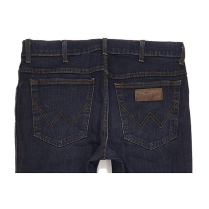 Wrangler Men Blue Straight Regular Jeans W34 L32