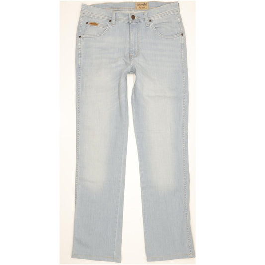 Wrangler Arizona Men Blue Straight Regular Stretch Jeans W32 L32