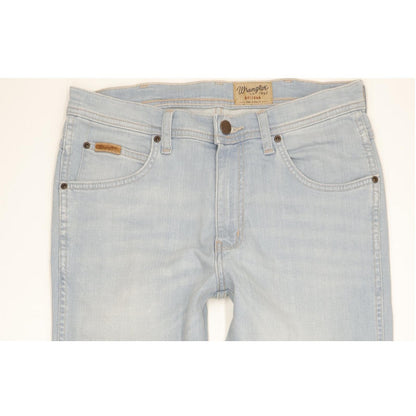Wrangler Arizona Men Blue Straight Regular Stretch Jeans W32 L32