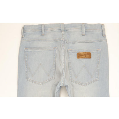Wrangler Arizona Men Blue Straight Regular Stretch Jeans W32 L32