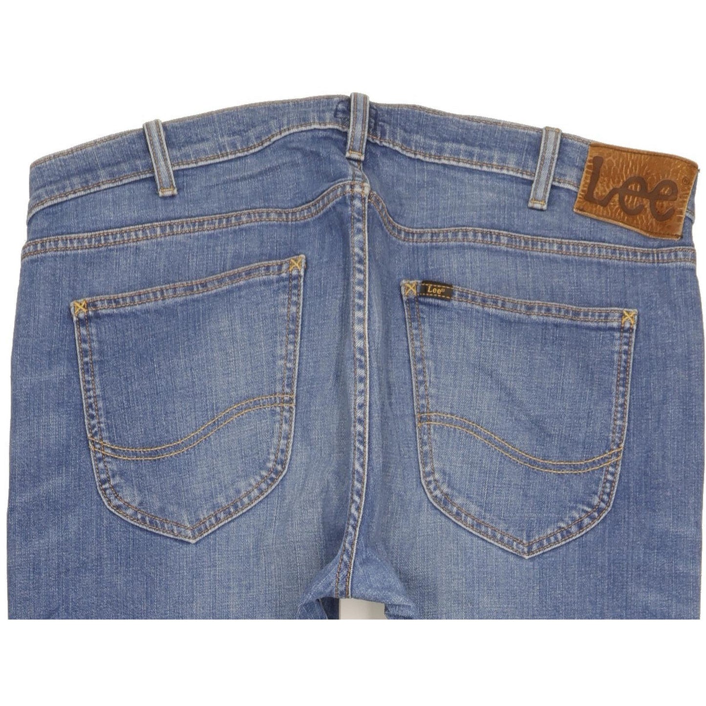 Lee Luke Men Blue Skinny Slim Stretch Jeans W36 L32