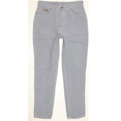 Wrangler Paula Blue Tapered Slim Jeans High Waisted W34 L31