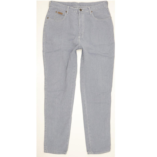 Wrangler Paula Blue Tapered Slim Jeans High Waisted W34 L31