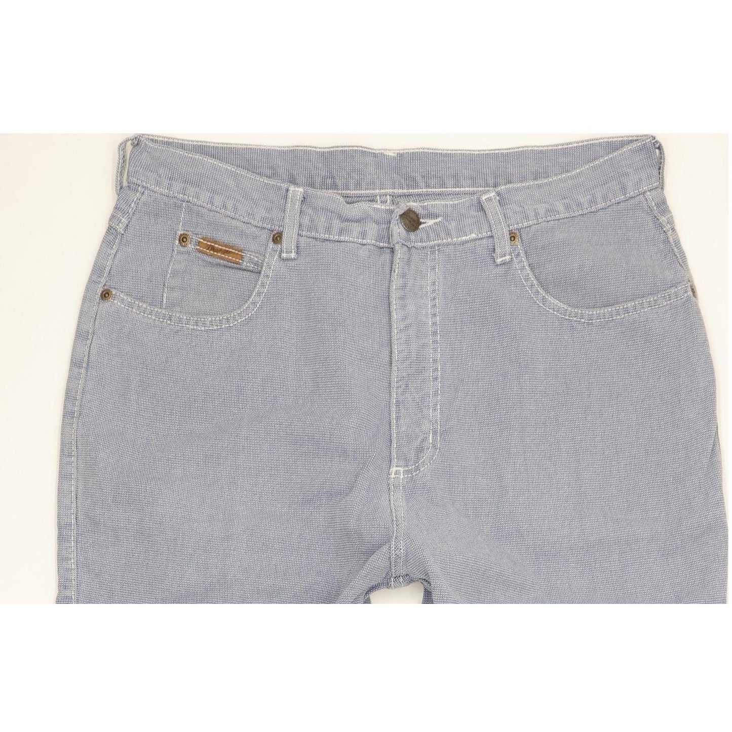 Wrangler Paula Blue Tapered Slim Jeans High Waisted W34 L31
