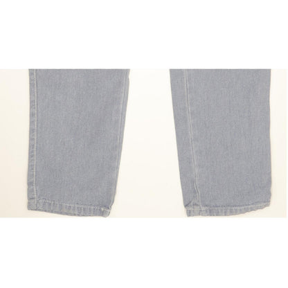 Wrangler Paula Blue Tapered Slim Jeans High Waisted W34 L31