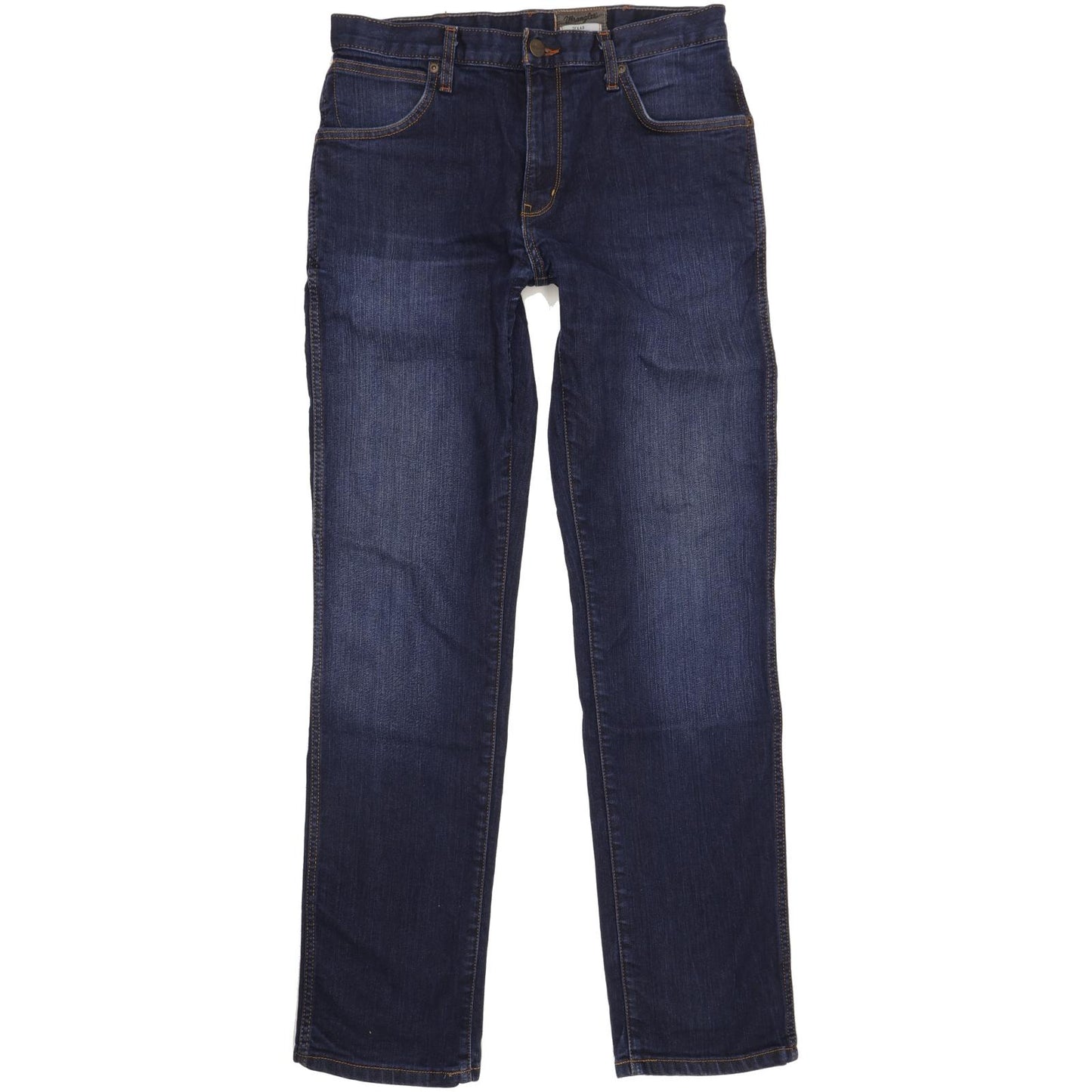 Wrangler Texas Men Blue Straight Regular Stretch Jeans W32 L34